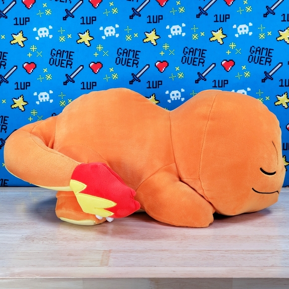 Jazwares Pokemon Charmander 18" UltraSoft Collectible Nintendo Toy Gaming Plush - Picture 5 of 10